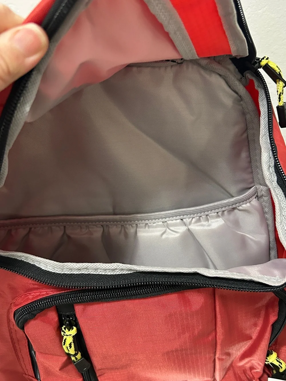 Eastsport Fortress Top Load Backpack Red Black NWT Large Travel School Bag